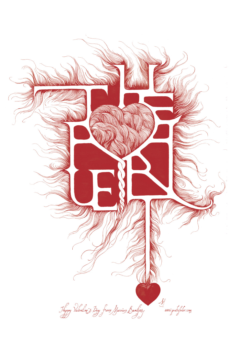 Marian Bantjes 2006 Valentine