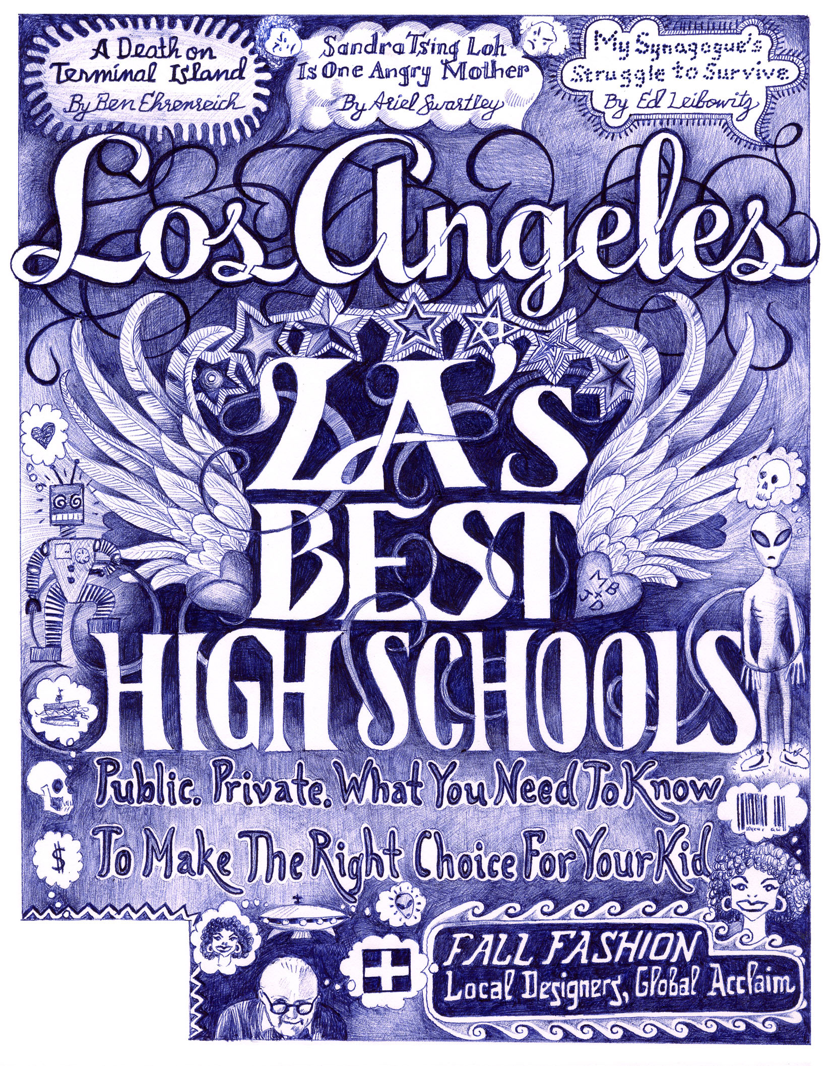 LA Magazine cover