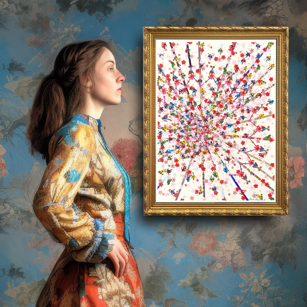 Flower Power in room